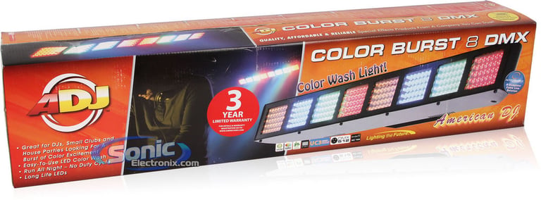 American DJ Color Burst 8 DMX Image 9