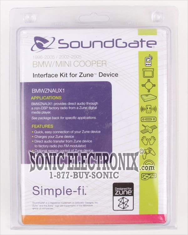 SoundGate BMWZNAUX1 (BMWZAUX1) Image 7