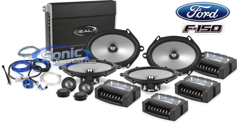 Ford F-150 1997-2012 Speaker Upgrade Kit Image 1