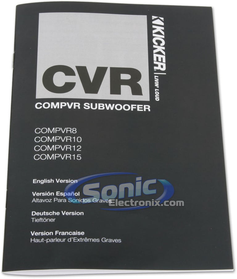 (2) Kicker 10CVR124 + MB Quart FX1.1000 Bass Package Image 11