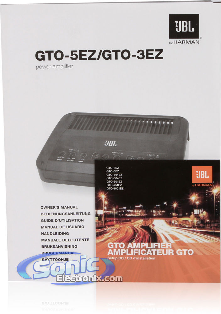 JBL GTO-3EZ_SK4281 3-Channel Class AB/D Car Amplifier & 8 Gauge Installation Kit Image 7