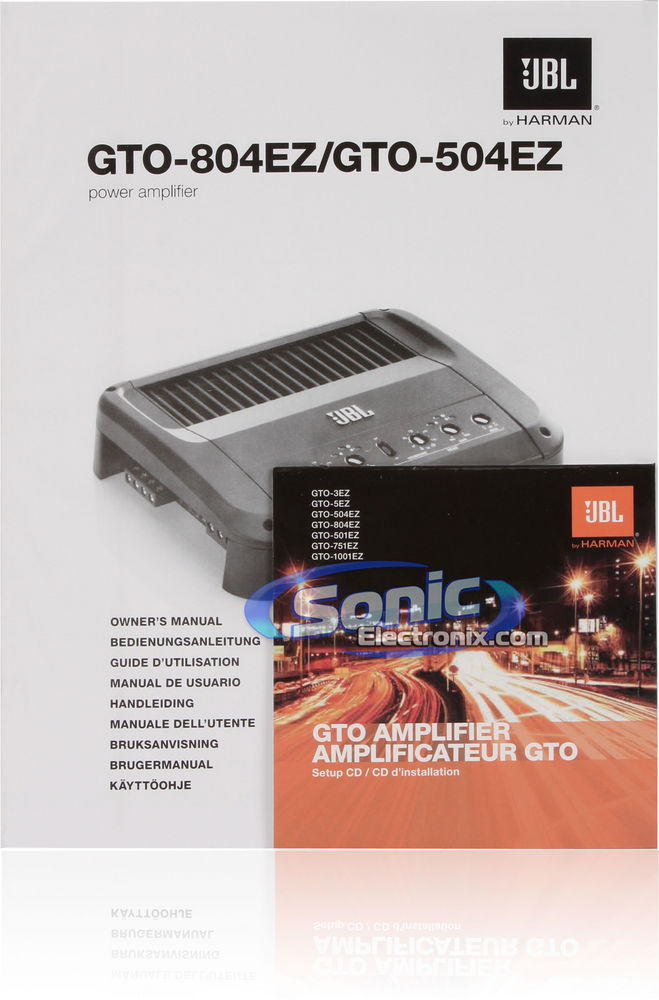 JBL GTO-504EZ_SK6681 4-Channel A/B Car Amplifier and 8 Gauge Amplifier Installation Kit Image 7