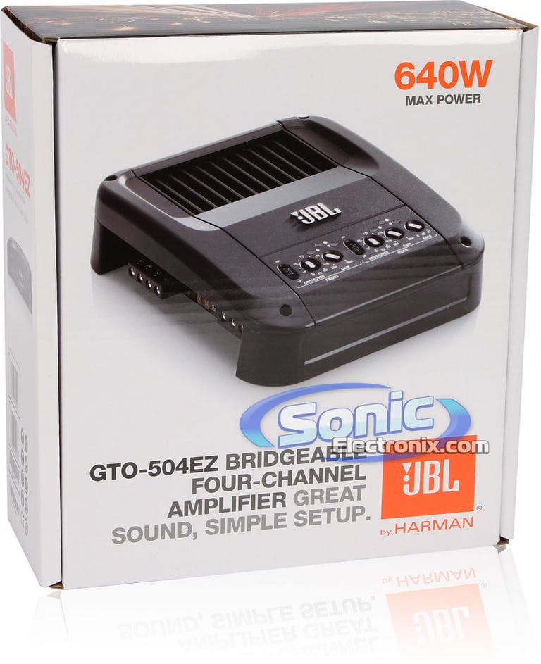 JBL GTO-504EZ_SK6681 4-Channel A/B Car Amplifier and 8 Gauge Amplifier Installation Kit Image 8