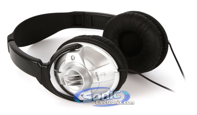 JVC HAV570 (HA-V570) Super Bass Headphones Image 2