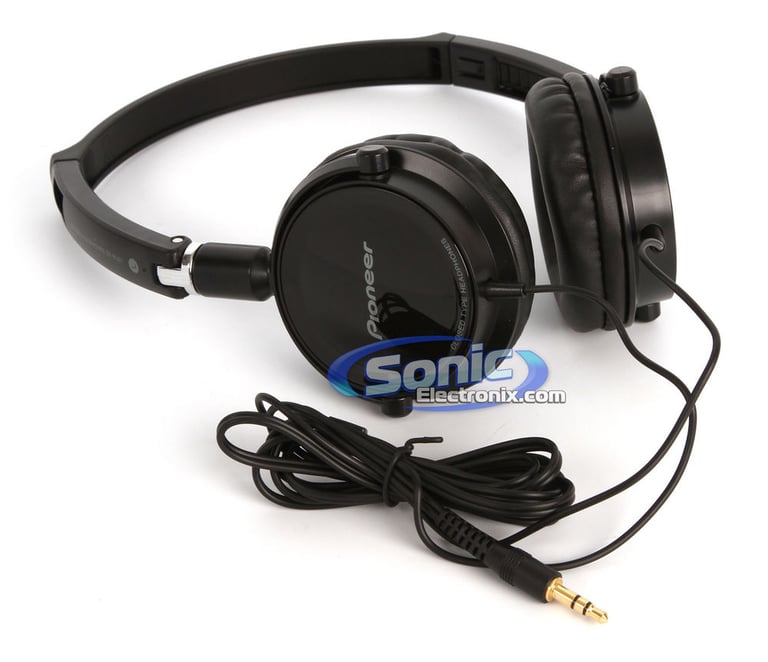 Pioneer SE-MJ21-K (SEMJ21) DJ-Inspired On-Ear Headphones - Black Image 2