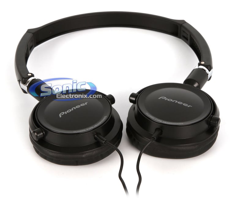 Pioneer SE-MJ21-K (SEMJ21) DJ-Inspired On-Ear Headphones - Black Image 4