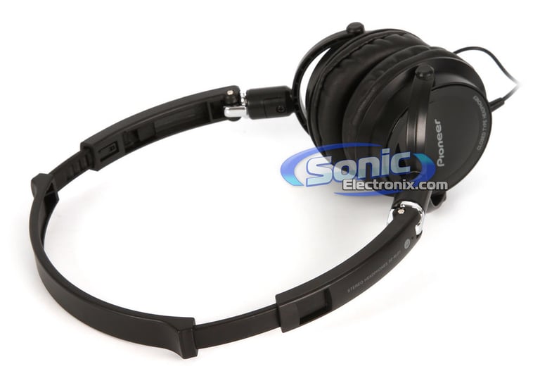 Pioneer SE-MJ21-K (SEMJ21) DJ-Inspired On-Ear Headphones - Black Image 5