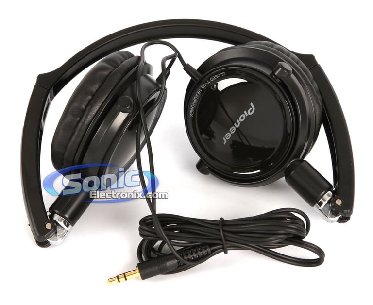 Pioneer SE-MJ21-K (SEMJ21) DJ-Inspired On-Ear Headphones - Black Image 6