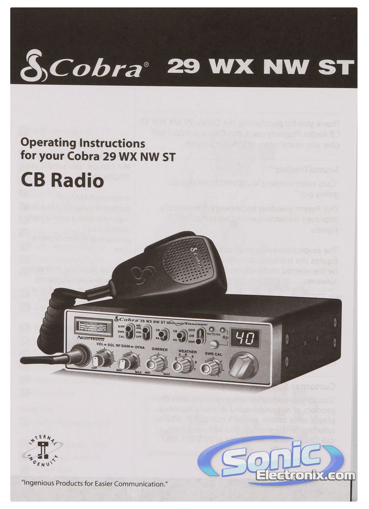 Cobra 29WXNWST Image 7