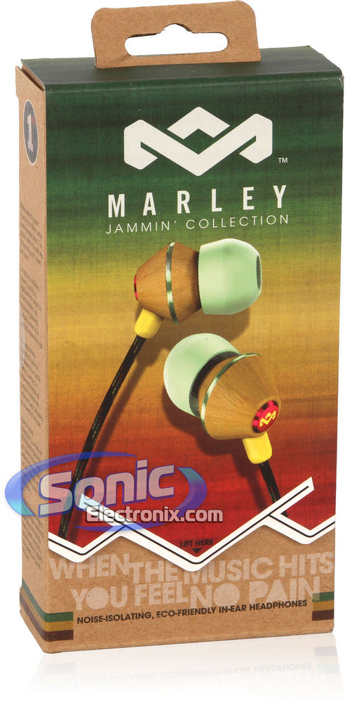 House of Marley Jammin' People Get Ready (EM-JE010-RT) In-Ear Headphones - Roots Image 7