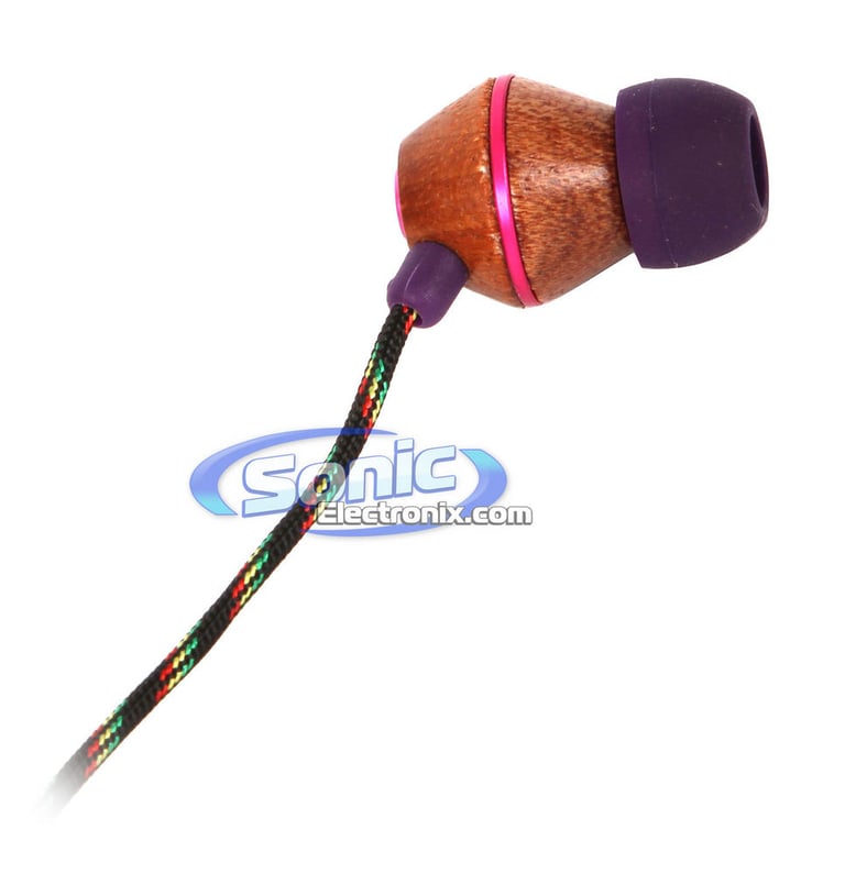 House of Marley Jammin People Get Ready (EM-JE013-RO) In-Ear Headphones - Royal Purple Image 2