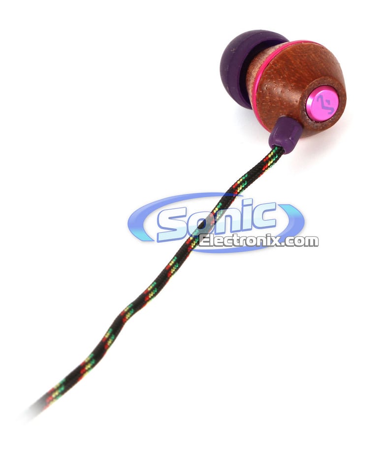 House of Marley Jammin People Get Ready (EM-JE013-RO) In-Ear Headphones - Royal Purple Image 3