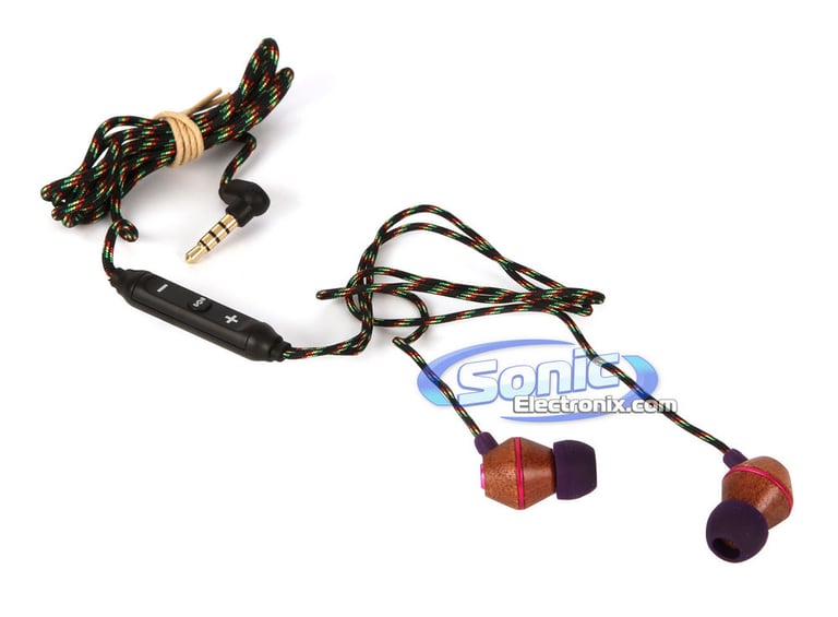House of Marley Jammin People Get Ready (EM-JE013-RO) In-Ear Headphones - Royal Purple Image 5