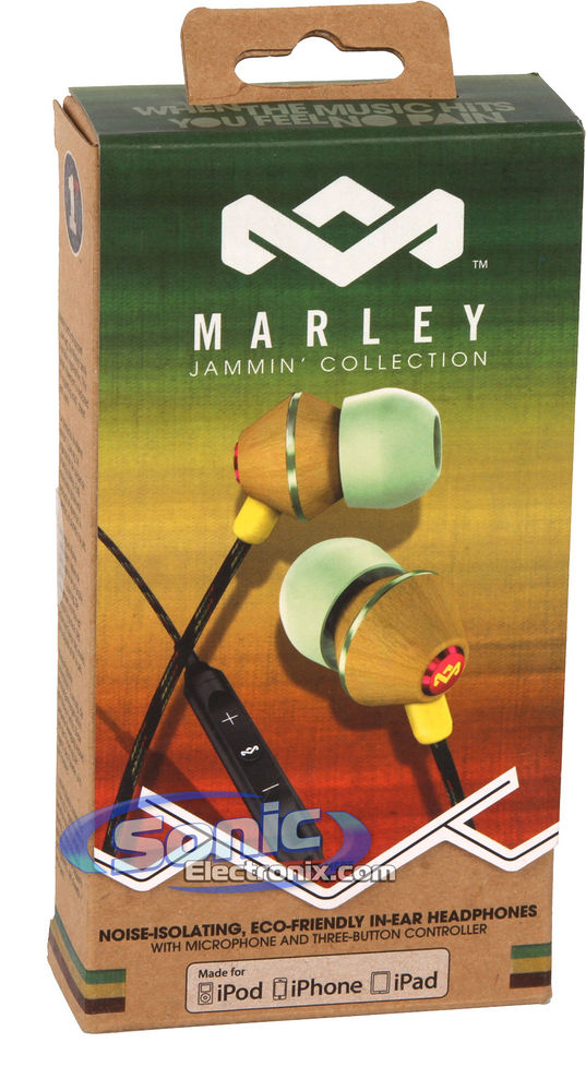 House of Marley Jammin' People Get Ready (EM-JE013-RT)  In-Ear Headphones - Roots Image 8