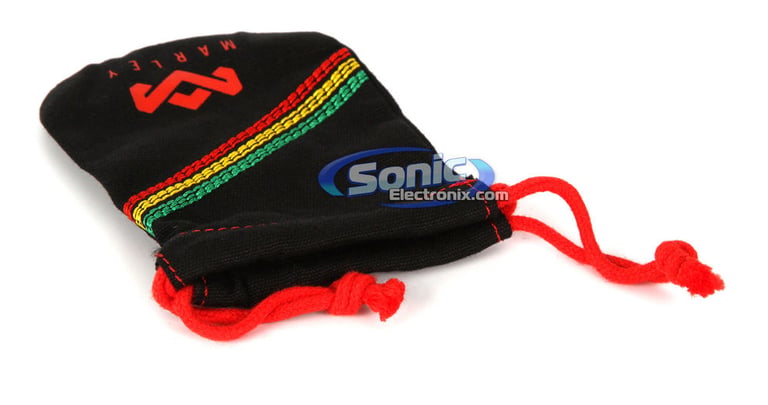 House of Marley Jammin' Midnight Ravers (EM-JE020-RA) In-Ear Headphones - Rasta Image 6