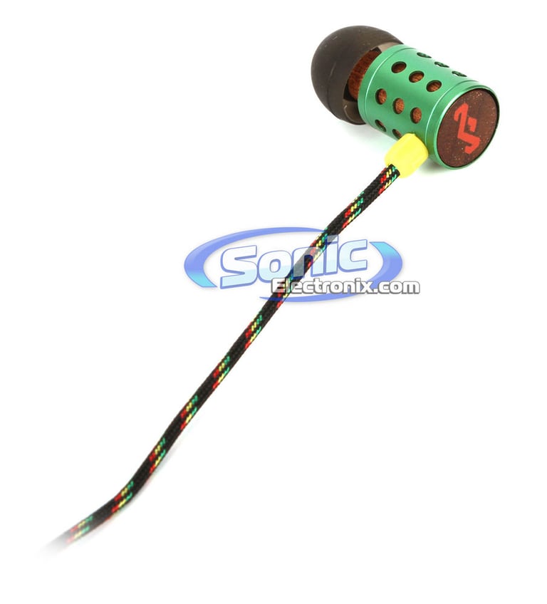 House of Bob Marley Midnight Ravers (EM-JE023-RA) In-Ear Headphones/Earbuds - Rasta Image 3