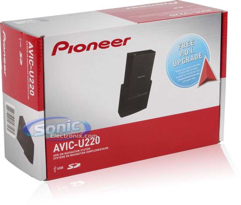Pioneer AVH-P2400BT & AVIC-U220 Navigation Package Image 21