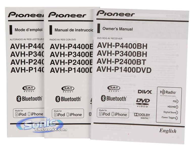 Pioneer AVH-P4400BH & CD-IU201V iPod Cable Image 12