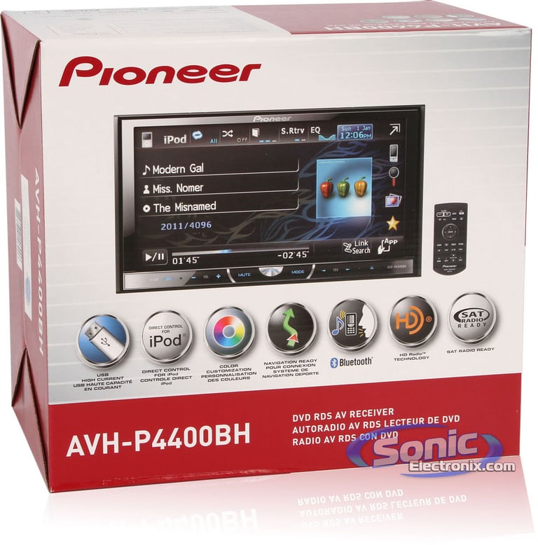 Pioneer AVH-P4400BH & CD-IU201V iPod Cable Image 13