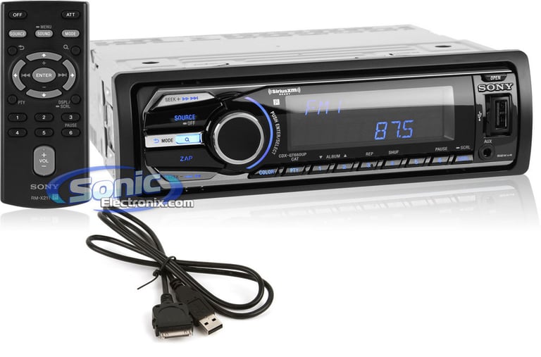 Sony CDX-GT660UP & RC-100IP USB to iPod Cable Image 1