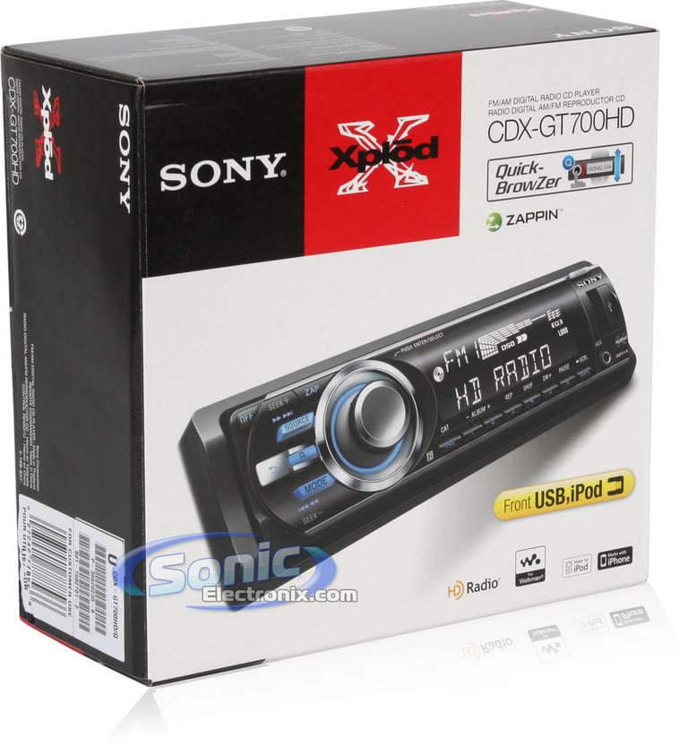 Sony CDX-GT700HD & RC-100IP USB to iPod Cable Image 11