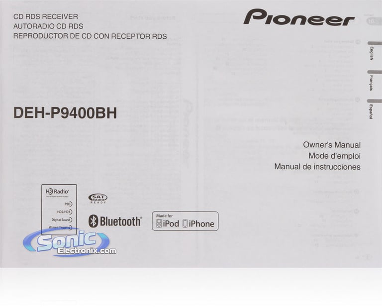 DEH-P9400BH & CD-iU51 iPod Cable Image 9