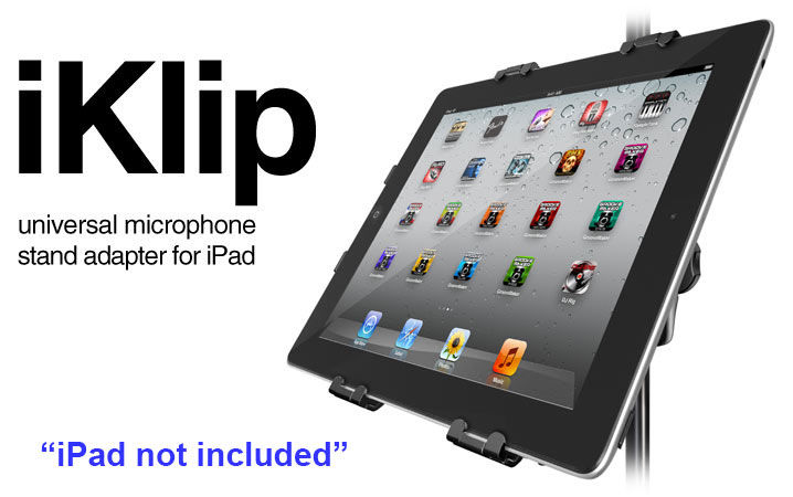 IK Multimedia iKlip Universal Mic Stand for iPad & iPad 2 Image 3