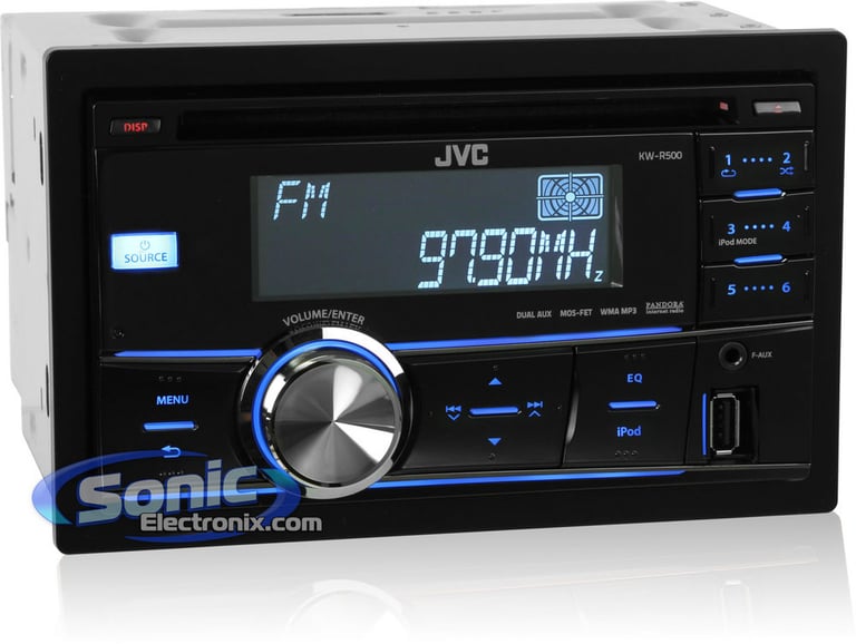 JVC KW-R500 with KS-BTA100 Bluetooth Adapter  Image 2
