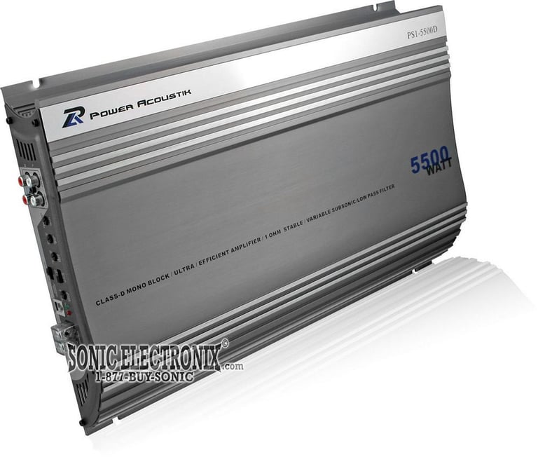 Power Acoustik PS1-5500D R/B Image 2