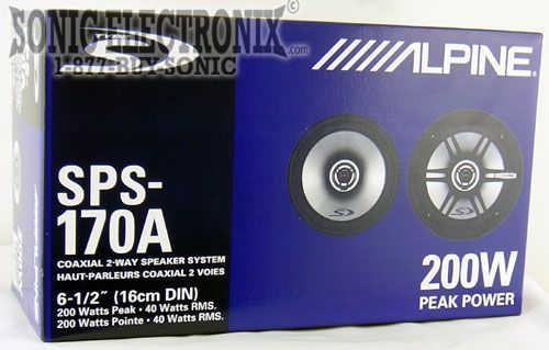 Alpine SPS-170A Image 2