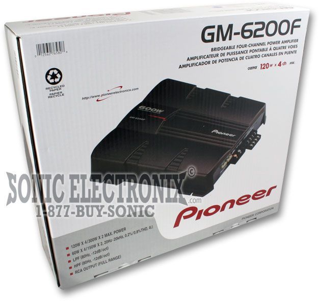 Pioneer GM-6200F Image 4