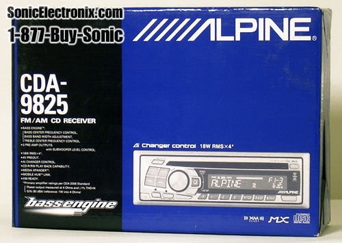 Alpine CDA-9825 R/B Image 2