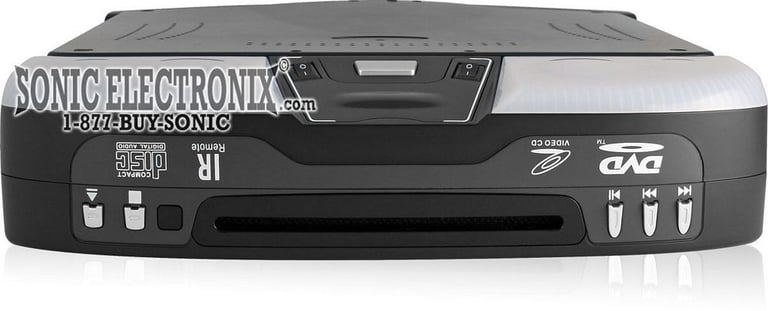 FIT104D 10.4" TFT-LCD Overhead Flipdown Ceiling Mount Monitor w/ Built-in DVD Player Image 4