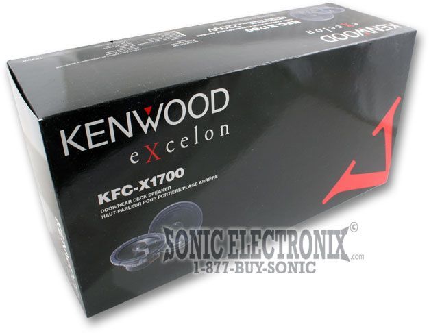 Kenwood eXcelon KFC-X1700 Image 7