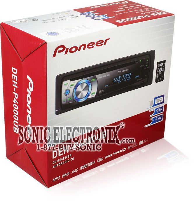 Pioneer DEH-P4000UB Image 6