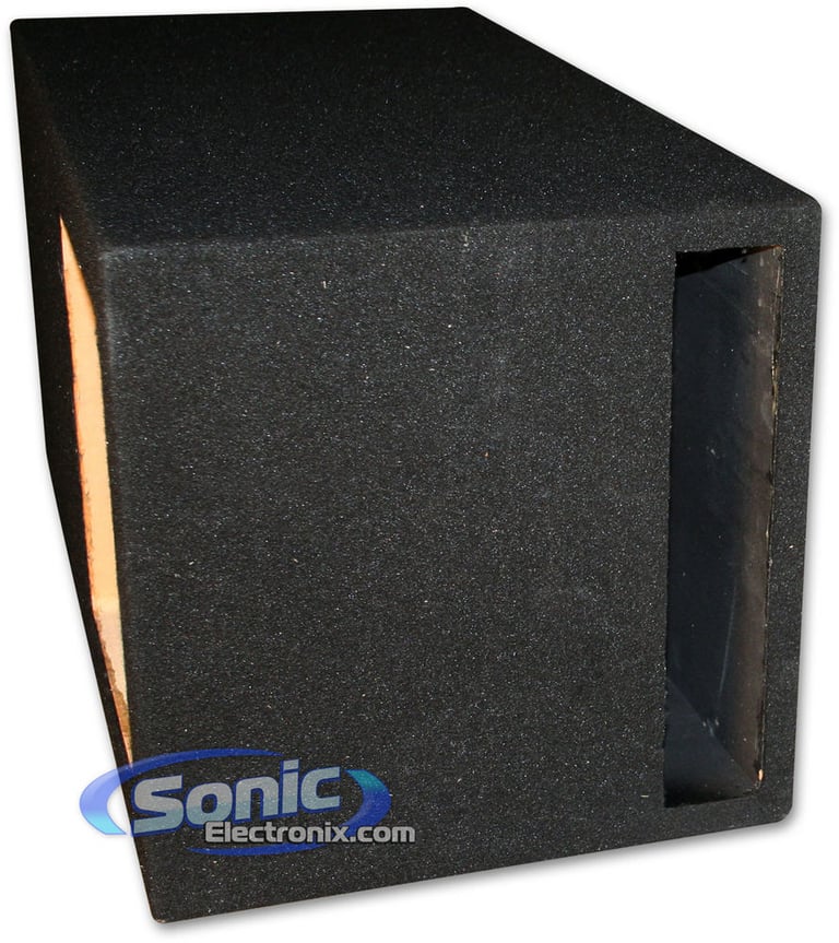 12" Square Hole, Long Rear Slot Ported Enclosure for Kicker Solo-Baric L3 / L7 Subwoofers (121KP) (Open Box) Image 6