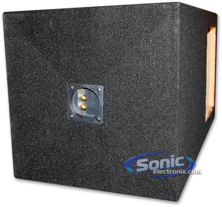 12" Square Hole, Long Rear Slot Ported Enclosure for Kicker Solo-Baric L3 / L7 Subwoofers (121KP) (Open Box) Image 7