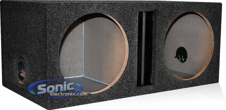Sonic Sub Box: 2SV12 (BLACK) (Open Box) Image 3