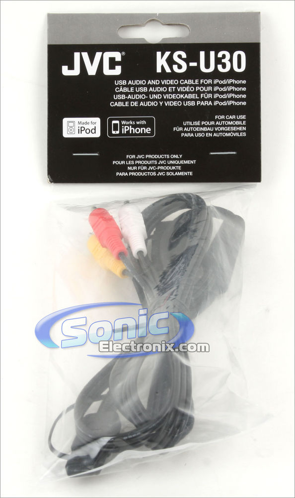 JVC KW-AV60 + KS-BTA100 Bluetooth Adapter & Audio/Video Cable Image 14