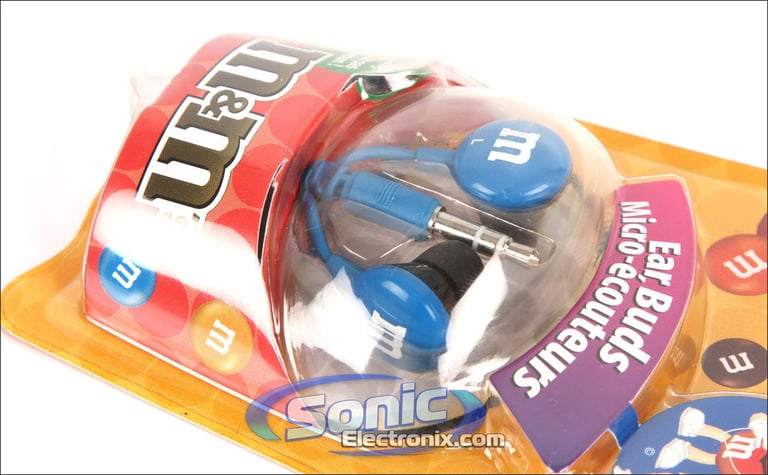 Maxell MMEB-B (190552) Blue M&M Headphones/Earbuds Image 2