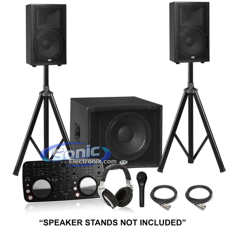 Pioneer DDJ-ERGO Pro DJ Package with FREE Cables and Stands Image 1