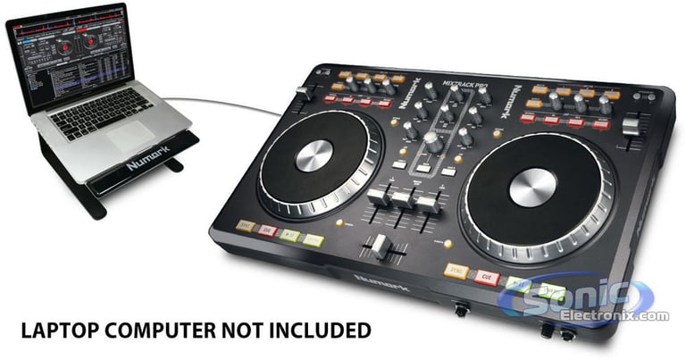 Numark MIxtrackpro Player Package (FREE Speaker Stands, Cable and Adapter) Image 2