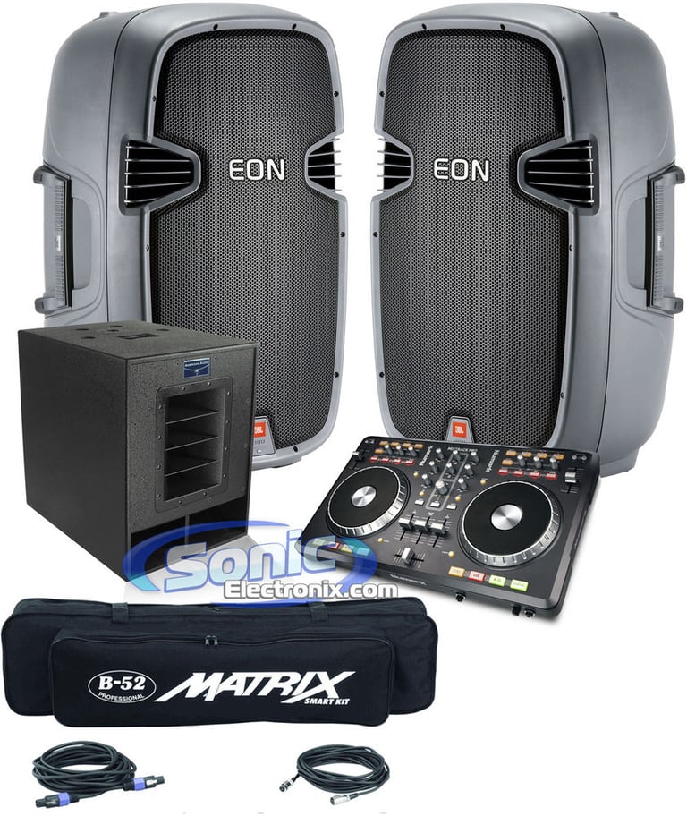 Numark MIxtrackpro Player Package (FREE Speaker Stands, Cable and Adapter) Image 1