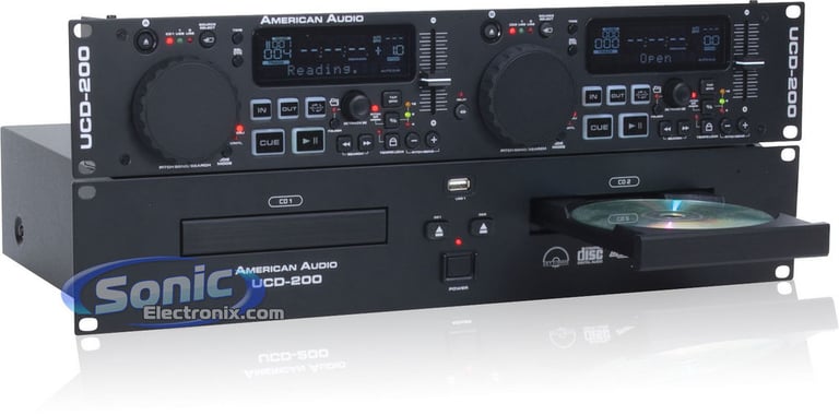 American Audio UCD-200  DJ  Player Package with FREE Cables Image 5
