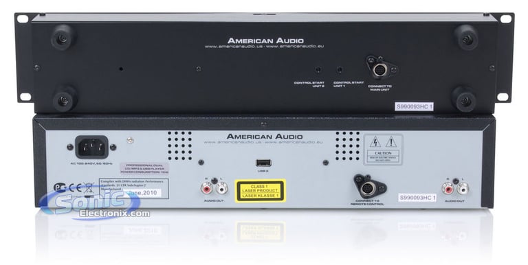 American Audio UCD-200  DJ  Player Package with FREE Cables Image 6