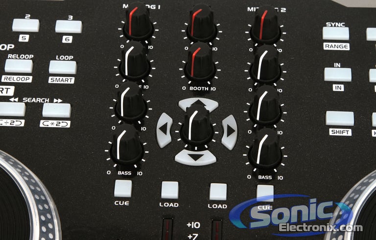 American Audio VMS2 Player DJ Package with FREE Cables and Stands Image 4