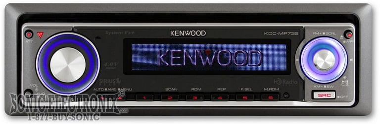 Kenwood KDC-MP732 Image 2