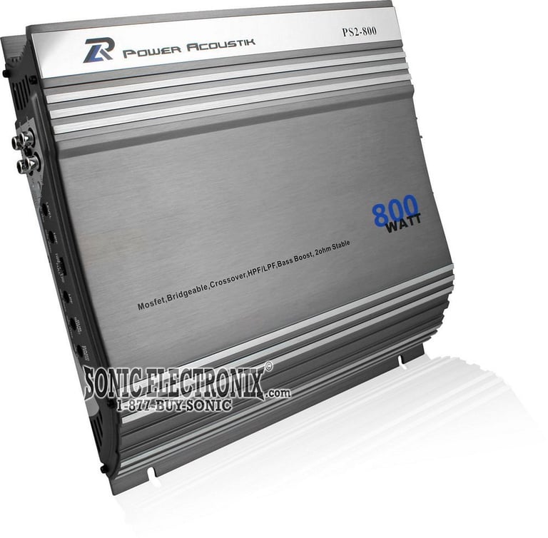 Power Acoustik PS2-800 Image 1