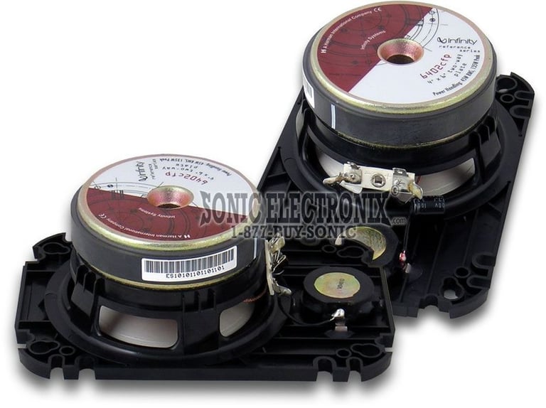 Infinity Reference 6402cfp 4" x 6" Plate Speakers Image 3