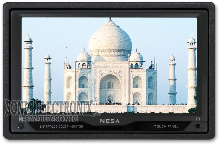 NESA Vision NS-65 -- DVD Receiver + 2 Touch Screen 6.5" LCD Image 2